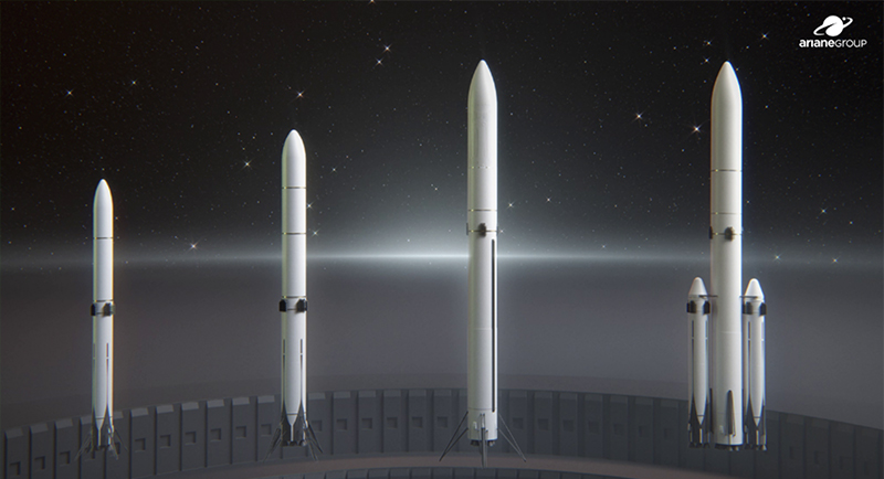 An image shared by ArianeGroup as a part of ESA's New European Space Transportation Solutions (NESTS) program.