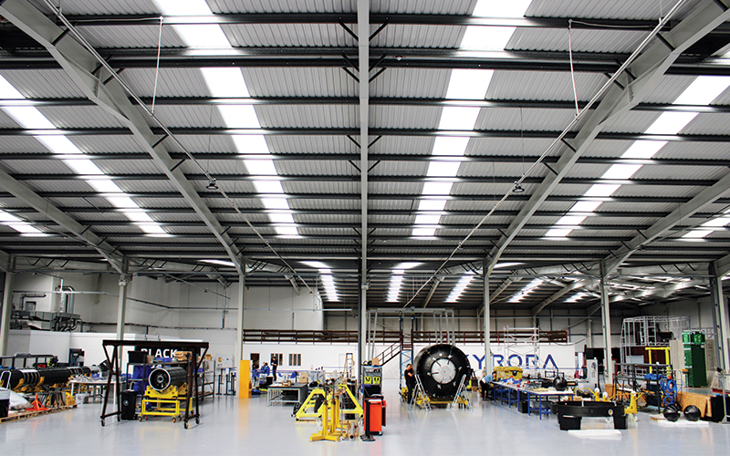 Skyrora’s new production facility in Cumbernauld, Scotland will be capable of producing up to 16 vehicles per year.