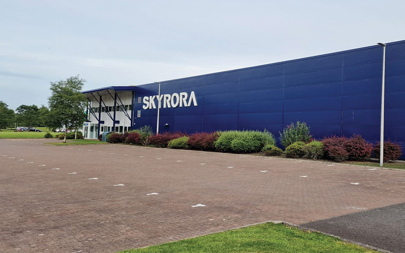 Skyrora will build its Skyrora XL and Skylark L vehicles in a new 55,000-square-foot facility in Cumbernauld, Scotland.