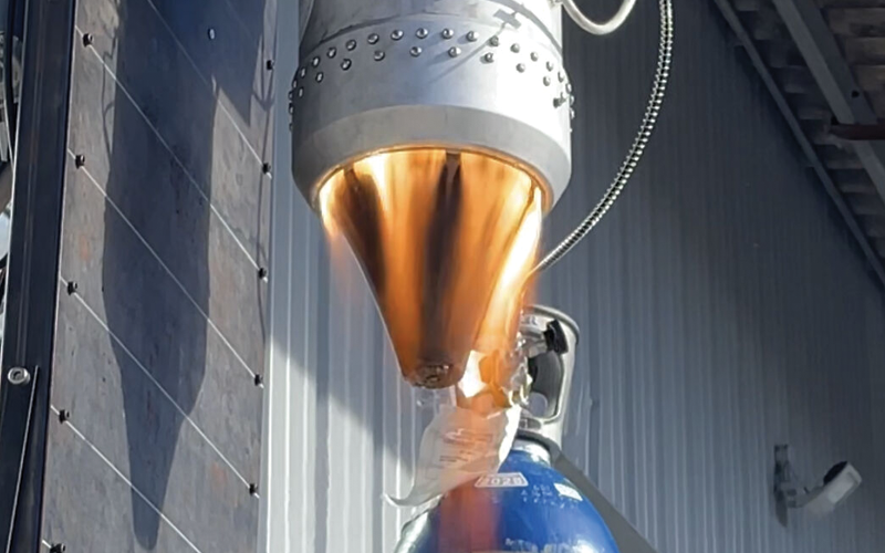 HyPrSpace completed a hot fire test of its Joker MK2 hybrid engine in 2022.