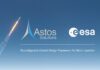 Astos to develop GNC tools for microlauncher startups under an ESA contract.