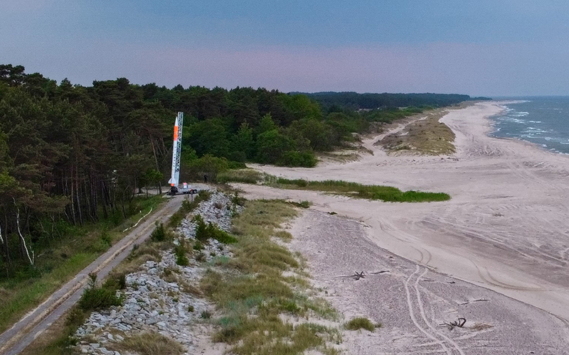 Polish launch provider SpaceForest perform test flight of Perun launch system.