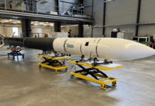 The maiden flight of German launch startup HyImpulse’s SR75 suborbital rocket will occur no earlier than 1 December 2023