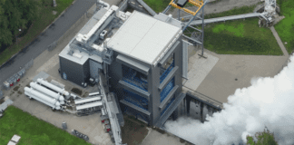 ESA Complete Full-Duration Hot Fire Test of Ariane 6 Second Stage