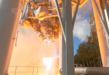 ArianeGroup has completed a 30-second hot fire test of a Prometheus rocket engine prototype at its facility in Vernon.