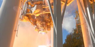 ArianeGroup has completed a 30-second hot fire test of a Prometheus rocket engine prototype at its facility in Vernon.
