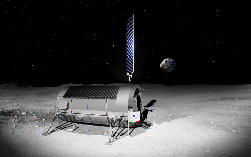 ASI has awarded a contract to Thales Alenia Space to continue the development of what may become the first Moon base.