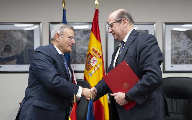 Spain's Ministry of Defence has signed an agreement with SatCen to provide Earth Observation data for security and defence applications.