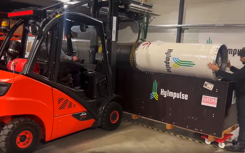 German launch startup HyImpulse has boxed up the first SR75 suborbital rocket for the journey to its launch site in Australia.