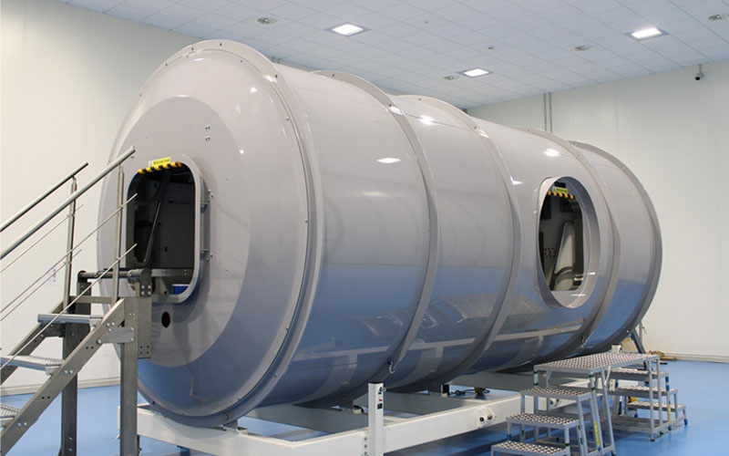 A full-size mockup of ESA’s Lunar I-Hab Gateway space station module has completed its acceptance review. 