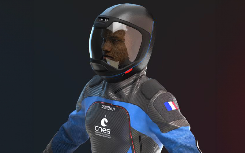 CNES has partnered with Spartan Space, MEDES, and sporting goods retailer Decathlon to develop a spacesuit.