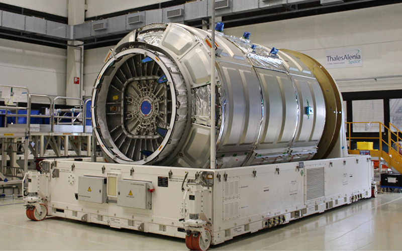 Thales Alenia Space has delivered the pressurized module for the 21st Northrop Grumman Cygnus spacecraft. 