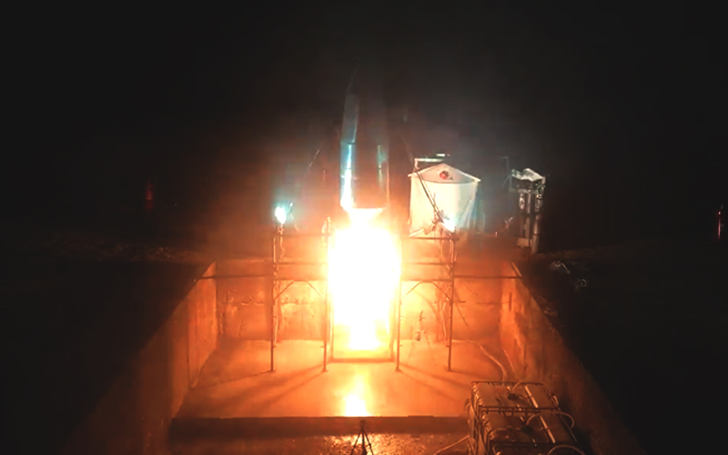 Italian rocket builder Sidereus Space Dynamics has completed an integrated hot fire test of its single-stage-to-orbit EOS rocket.
