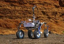 ESA and Airbus engineers have successfully demonstrated an autonomous sample collection capability using a four-wheeled rover called Codi.