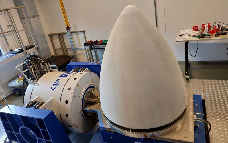 DLR has begun testing the fairing for its reusable booster demonstrator, Callisto. An inaugural flight of Callisto is set for between late 2025 and early 2026.