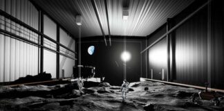 Space Applications Services has unveiled its PUPPETEER system, which will be used to train astronauts for missions to the Moon.