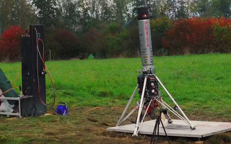 Swiss students from the Gruyère Space Program successfully complete Europe's first reusable rocket hop with the Colibri demonstrator.