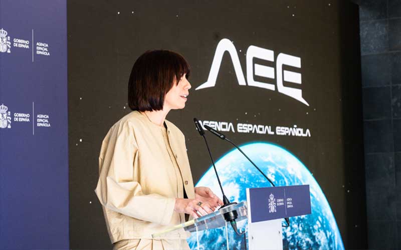 Spain's space agency unveils its first official logo and announces new ESA Business Incubation Centres.