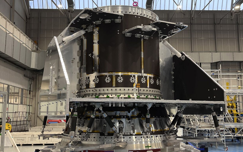 Thales Alenia Space completes the Orbit Insertion Module that will assist in returning the first samples from the surface of Mars back to Earth.