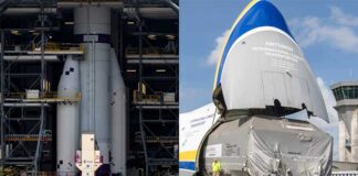 ArianeGroup has begun assembling the second Ariane 6 rocket on the launch pad at the Guiana Space Centre.