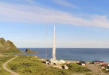 A sounding rocket launched from an Andøya Space facility in Norway on 5 July on a mission to collect meteoric smoke particles from the upper atmosphere.