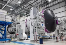 Arianespace has delayed the first flight of the more powerful four-booster variant of the Ariane 6 rocket to 2026.