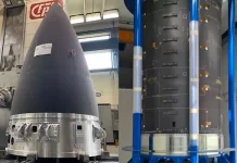 Avio has shared images of more flight hardware for its FD1 rocket demonstrator, including the fairing, interstage, and propellant tank.