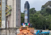 ESA says there is “no urgency” to upgrade Vega C with the P160C booster, citing launch manifest requirements and early production priorities for Ariane 6.