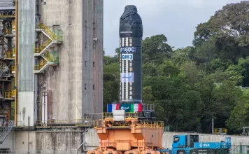 ESA says there is “no urgency” to upgrade Vega C with the P160C booster, citing launch manifest requirements and early production priorities for Ariane 6.