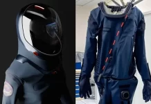 The French space agency’s EuroSuit prototype has been delivered to the ISS, where it will be tested by ESA astronaut Sophie Adenot.
