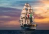 ASI is using the Italian Navy's 95-year-old tall ship to study how the human body could respond to the stresses of long-duration spaceflight.