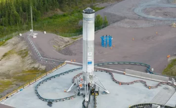 ArianeGroup Completes Themis Wet Dress Rehearsal ArianeGroup has completed a wet dress rehearsal of the Themis reusable booster demonstrator at the Esrange Space Centre in Sweden.